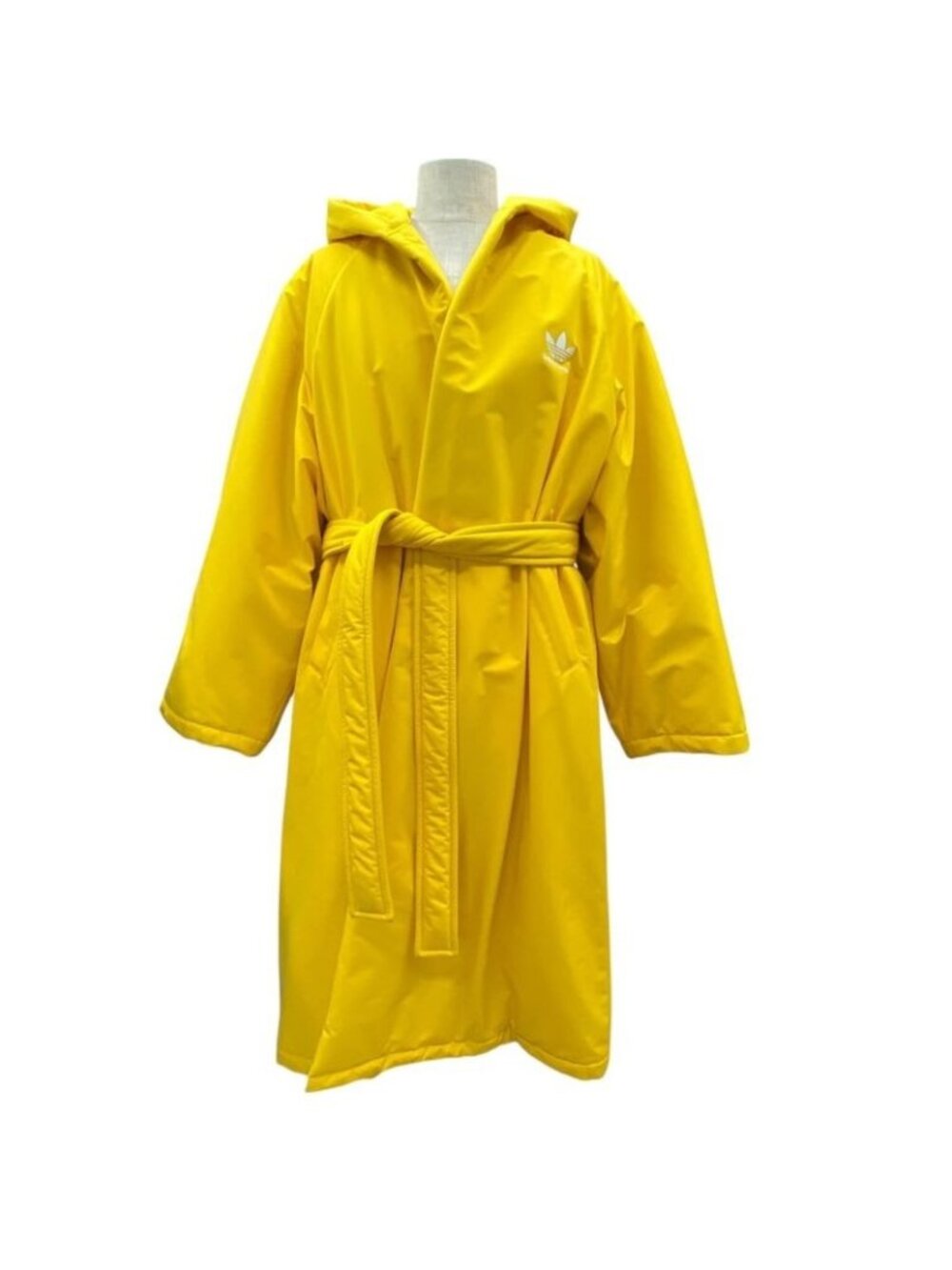 Balenciaga Adidas Belted Bathrobe Coat Outer Yellow 23 SS JP57